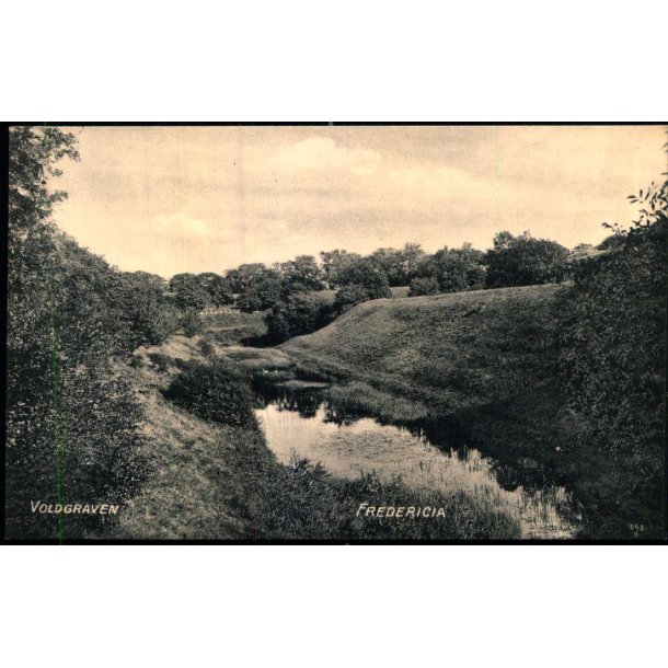 Fredericia - Voldgraven - Gr�nholts 543 - Ubrugt