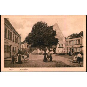 Tondern - Marktplatz - W.B.L.H. 1864 - Ubrugt