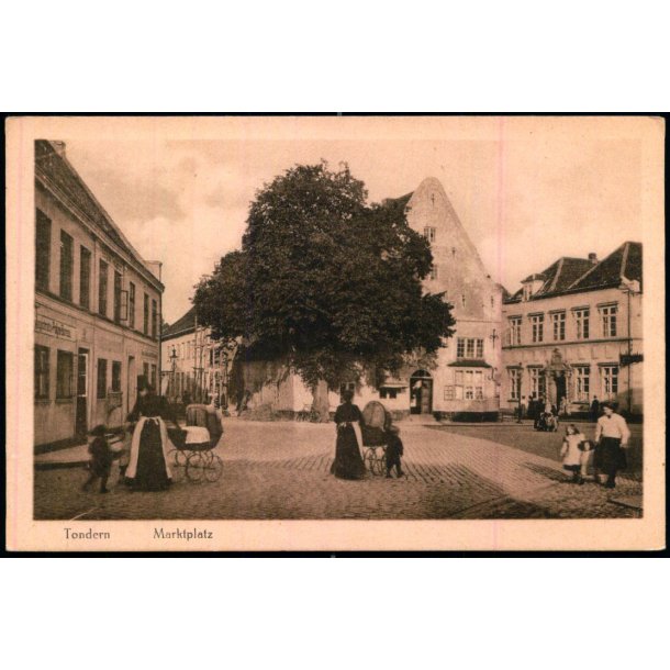 Tondern - Marktplatz - W.B.L.H. 1864 - Ubrugt