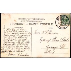 Nyk�bing F. - Fra Ourupgaard  Have - V. Kristoffersens Bogh. u/n - Brugt