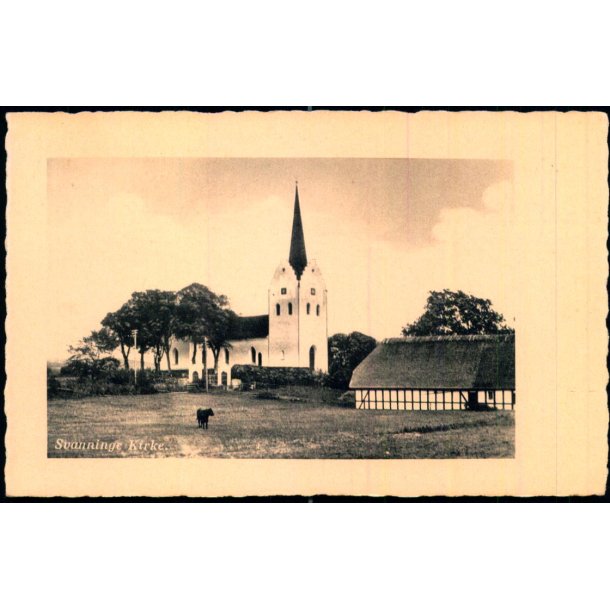 Svanninge Kirke - Chr. Rasmussens Bogh. 6392 - Ubrugt