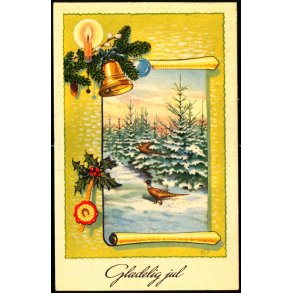 Hans Christian Petersen - Gldelig jul - Serie 86 - Brugt