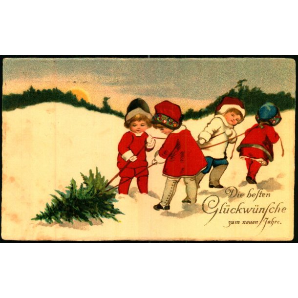 Die besten Glckwnsche sum neuen Iahr - M.S.I.B 2053 - Brugt