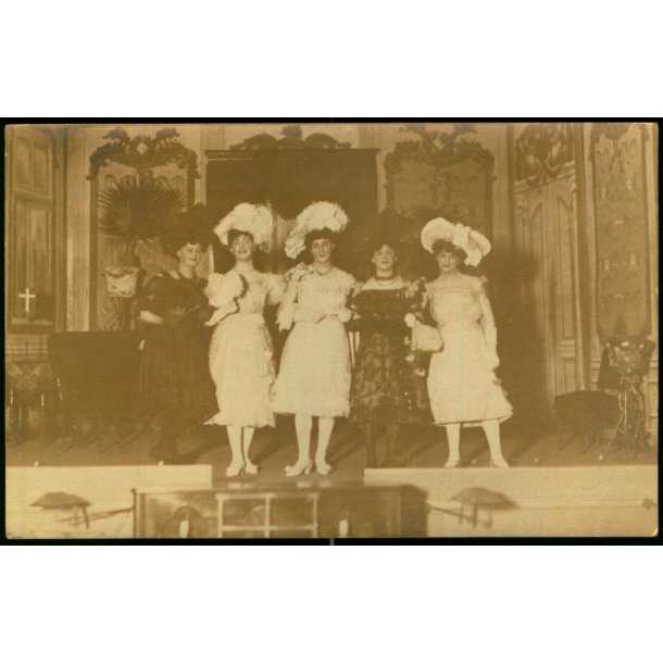 Teater/Revy - Fotokort u/n