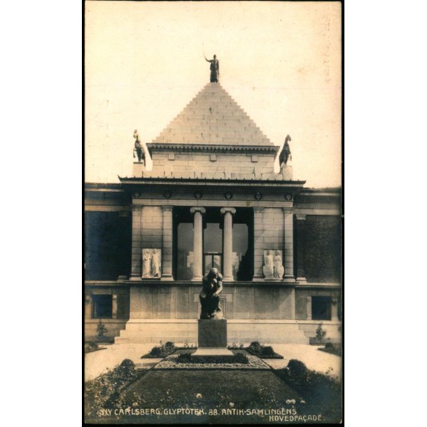 Ny Carlsberg Glyptotek 88 - Antik-Samlingens Hovedfacade - Vilhelm Trydes Forlag u/n