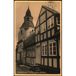 Klokketaarnet fra  Taarngade - Faaborg -  Alstr�ms Bogh. 86066 - Brugt