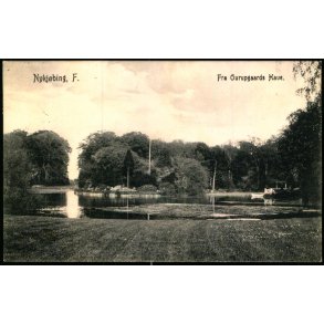 Nyk�bing F. - Fra Ourupgaard  Have - V. Kristoffersens Bogh. u/n - Brugt