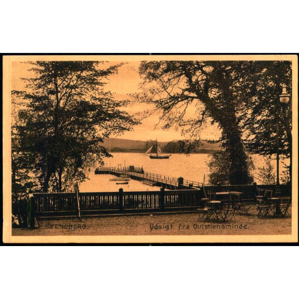 Svendborg - Udsigt fra Christiansminde - Stender 11109 - Ubrugt
