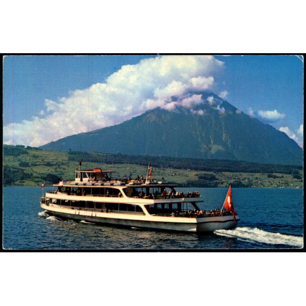 Motorschiff "BL&Uuml;MLISALP" - Walter Schild 4025 - Ubrugt 