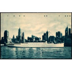 M/S GRIPSHOLM - Swedish American Line - u/n - Ubrugt