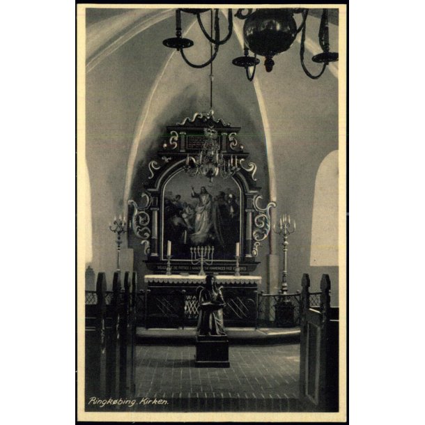 Ringkbing Kirken - Kiosken 88459 - Ubrugt