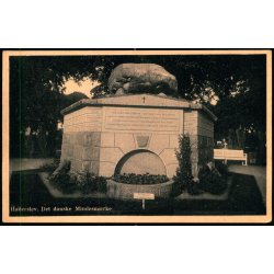 Haderslev - Det danske Mindesm�rke - Chl. Sundb�ll 782 - Ubrugt