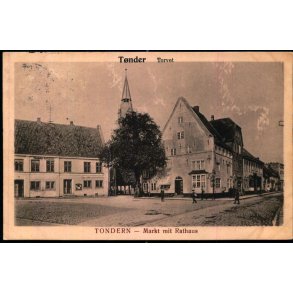 Tondern - Markt mit Rathaus - G.m.B.H. 01066 - Brugt