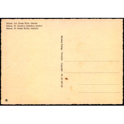 Odense - Sct. Knuds-Kirke - Interi�r - Stender 149 508 010 - Ubrugt