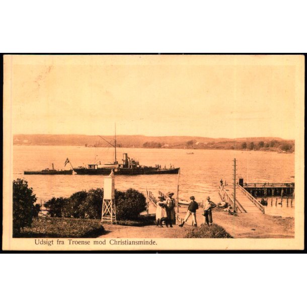 Udsigt fra Troense mod Christiansminde  - Alex Vincent 454 - Ubrugt