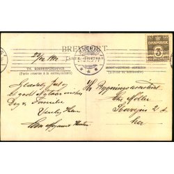 Aarhus - Fotokort 23 - 12 - 1912 - Brugt