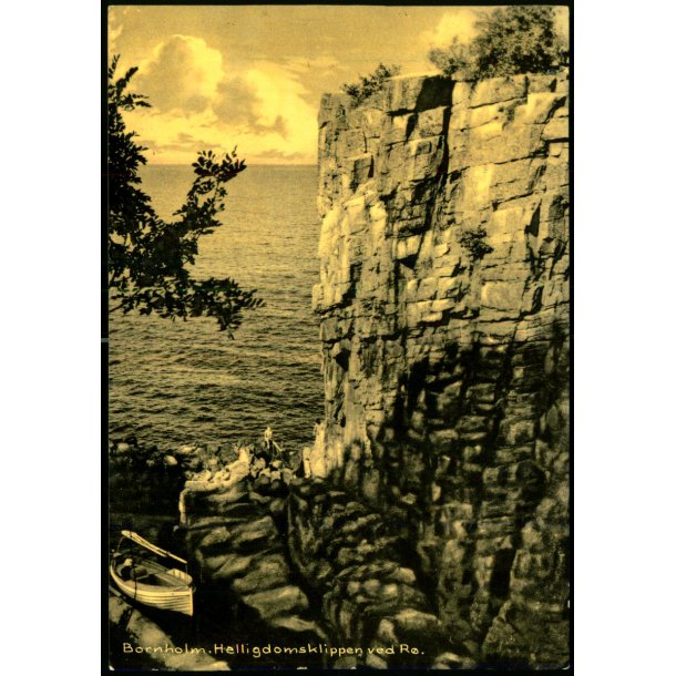 Bornholm - Helligdomsklipperne ved R - Colbergs Bogh. 2718 - Ubrugt