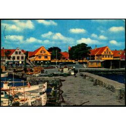 Svaneke - Parti fra Havnen - Colbergs Bogh.  8732 - Brugt