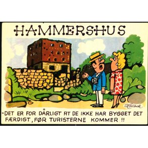 Holbek - Hammershus - Colbergs Bogh. 7060 - Ubrugt