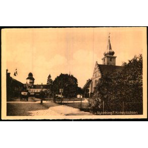 Nyk�bing F. - Kirkepladsen - �sterbros Bogh. u/n - Ubrugt