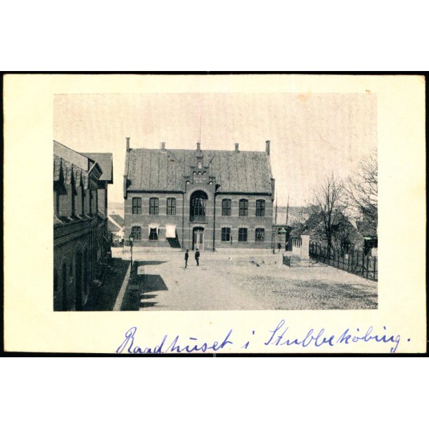 Raadhuset i Stubbek�bing - Cartonkort u/n - Ubrugt