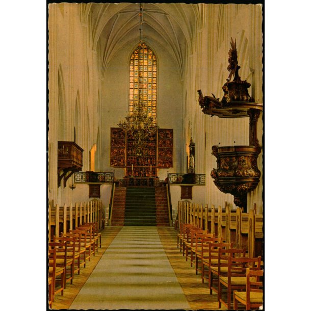 Odense - Sct. Knuds-Kirke - Interi�r - Stender 149 508 010 - Ubrugt