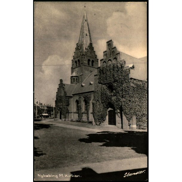 Nyk�bing M.  - Kirken - Stender N.M. 133 K - Brugt