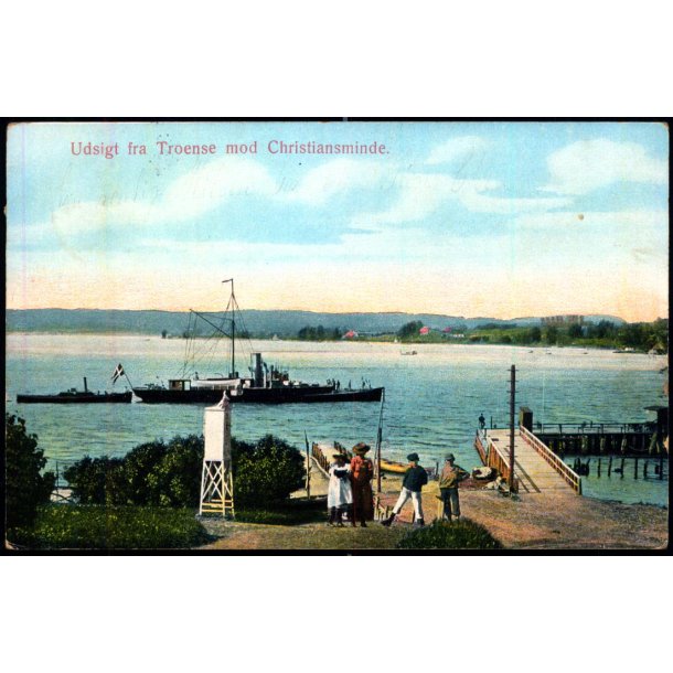 Udsigt fra Troense mod Christiansminde  - Alex Vincent 86 - Brugt