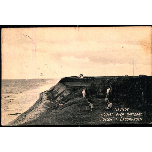 Tisvilde - Udsigt over Kattegat - Kullen i Baggrunden - Albert Jensens Bogh. u/n - Brugt