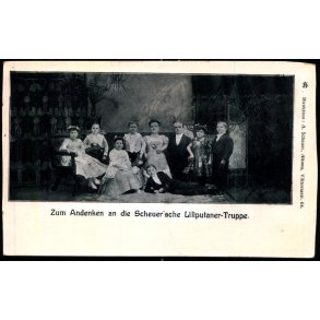 Zum Andenkenken an die Scheuer`sche Lilliputiar- Truppe - u/n - Ubrugt - Skvt skret !