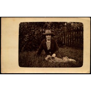 Fotokort Ukendt - Dame - Ubrugt
