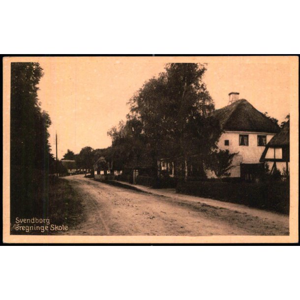 Svendborg - Bregninge Skole - Chr. G. Kielbergs Bogh. 44057 - Ubrugt