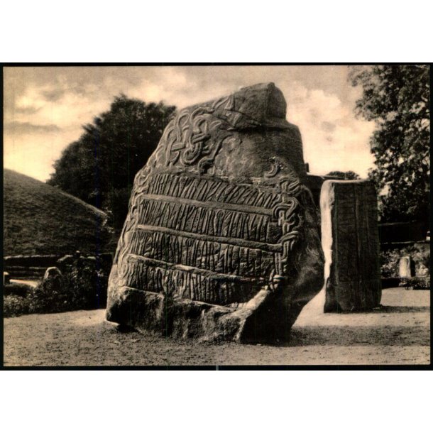 Jelling - Runestenene  - Turist Kiosken 11073 - Ubrugt