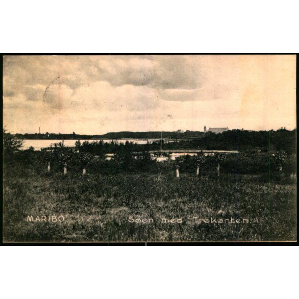 Maribo - S�en ved  Trekanten - J. S�rensen 12321 - Brugt