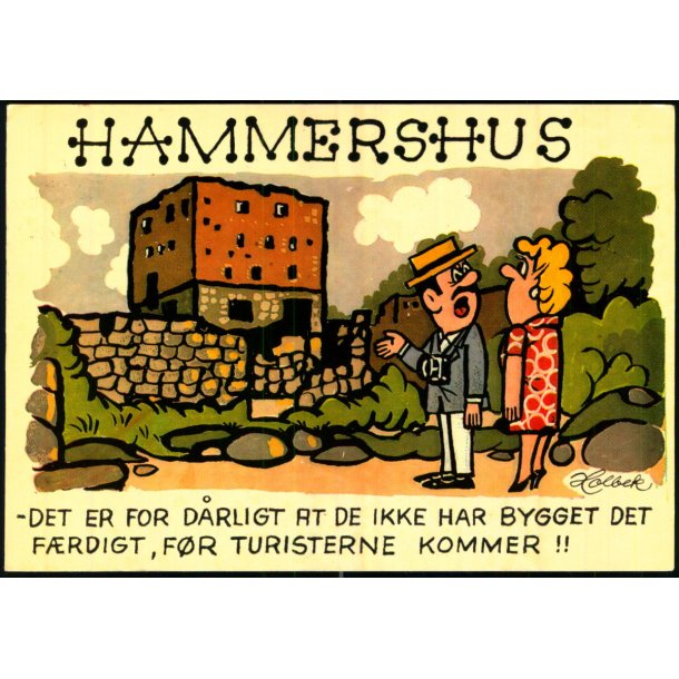 Holbek - Hammershus - Colbergs Bogh. 7060 - Brugt