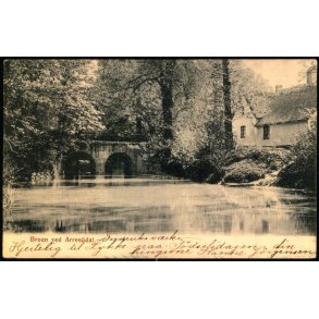 Broen ved Arres�dal - A. Jensens Bogh. u/n - Brugt