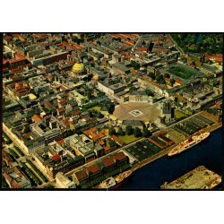 K�benhavn - Marmorkirken og  Amalienborg set fra Luften - Stender 149 101 135 - Ubrugt