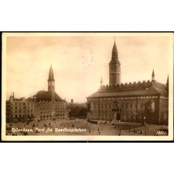 Kbenhavn -  Parti af Raadhuspladsen - NRC 12011