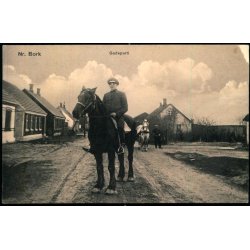 Nr. Bork - Gadeparti - J.J.N. 7972 - Ubrugt - Svagt Hj�rne !