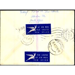 Luftpost Expres Brev fra Syd Afrika til Danmark - 6 - 5 - 70