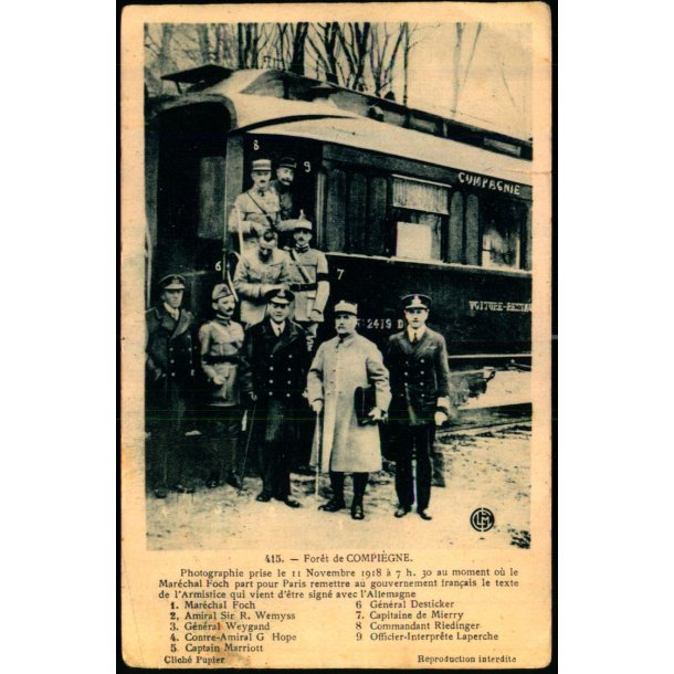 Foret de Comoiegne - 415 - Ubrugt