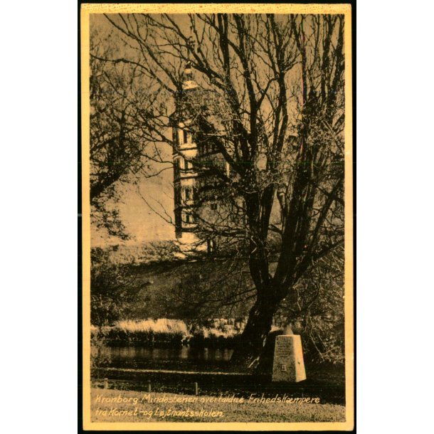 Kronborg - Mindestenen over faldne Frihedsk�mpere - Kai Brammers Bogh. 86975 - Ubrugt