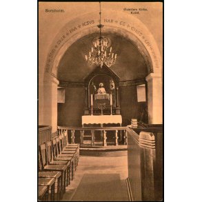 Bornholm - sterlars Kirke - Koret - Frits Srensen 756 - Ubrugt