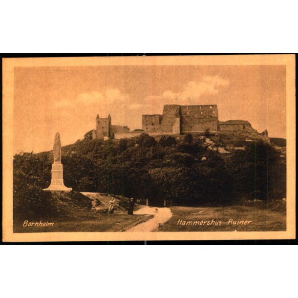 Bornholm - Hammershus Ruiner - Colbergs Bogh. u/n - Ubrugt
