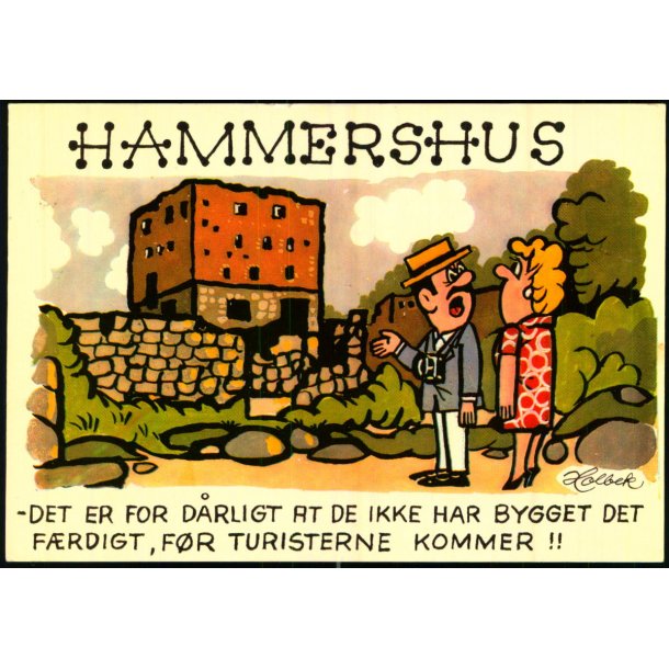 Holbek - Hammershus - Colbergs Bogh. 7060 - Brugt