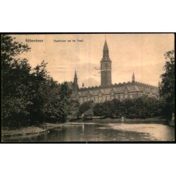 Kbenhavn - Raadhuset set fra Tivoli - u/n - Brugt