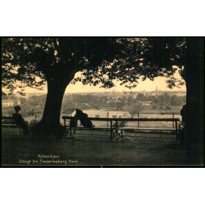 Kbenhavn - Udsigt fra Frederiksberg Have - u/n - Ubrugt