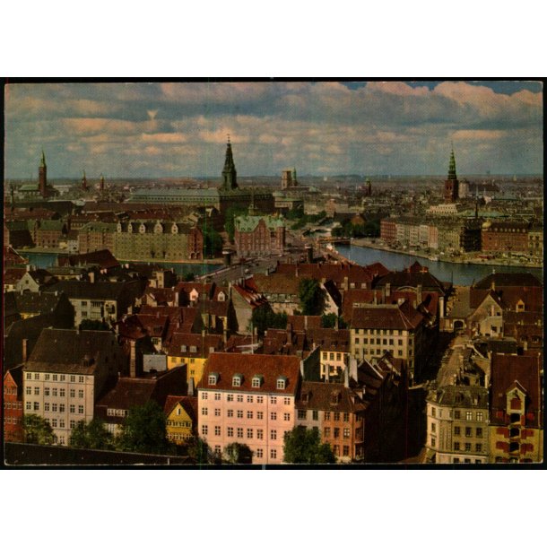 Udsigt fra Vor Frelsers Kirke - Dancolor 47 - Ubrugt