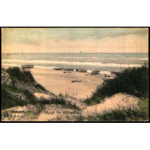 Skagen - Udsigt fra Klitterne - C. St. 4842 - Brugt