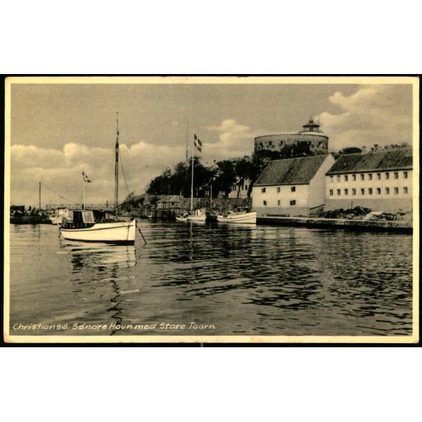 Christians - Sndre Havn med Store Taarn - Colbergs Boghandel 938